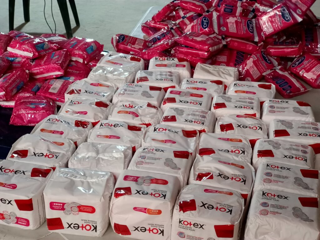 She Matters-support 500 Nigerian Damsels with Pad