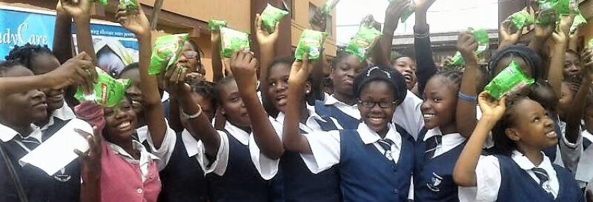 She Matters-support 500 Nigerian Damsels with Pad
