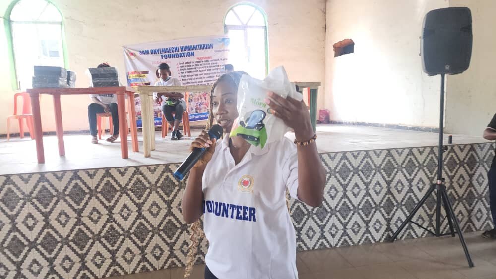She Matters-support 500 Nigerian Damsels with Pad