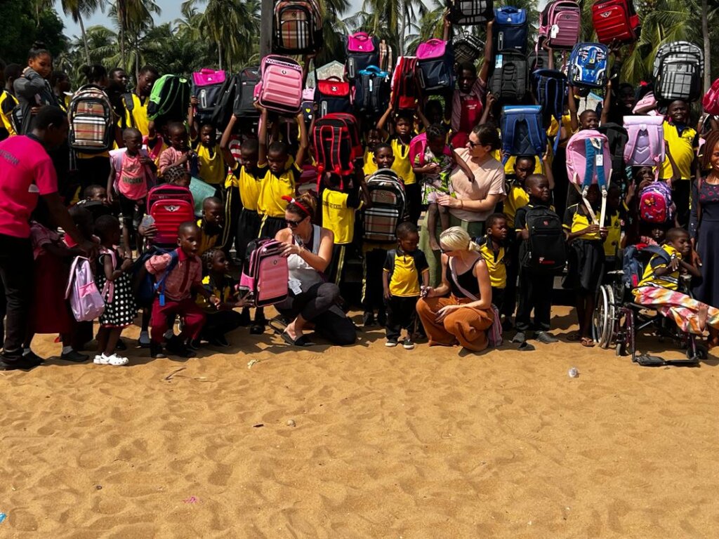 Thank you Priory Prep for our school bags