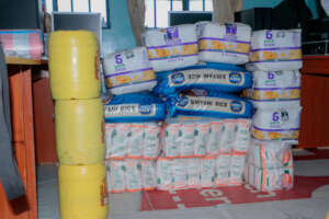 Food bought for families