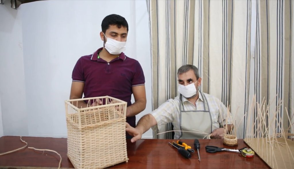 Help Blind People in Syria to Work and Produce