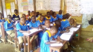 Students at Seed Junior School