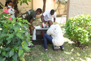 Primate rescue emergency