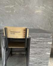 Desks and chairs for students