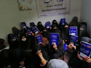 Women Adult Literacy One Room School Logar, AFG