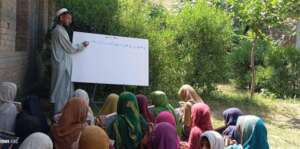 Teaching Hope: 40 Girls Learning in Nangarhar