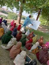 Learning Outdoors: Afghan Girls Embrace Education