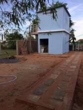 The new toilet.