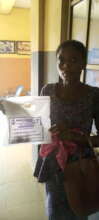 The Pregnant Woman, after collecting her ANC drugs