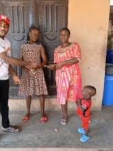 Our Project Leader supporting the pregnant women