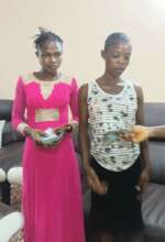 Our Project Leader supporting the pregnant women