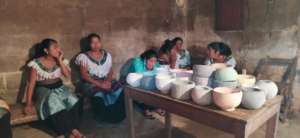 decorative items prototypes done by tseltal women