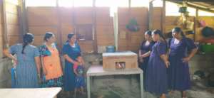 wood saving stove made by tseltal women