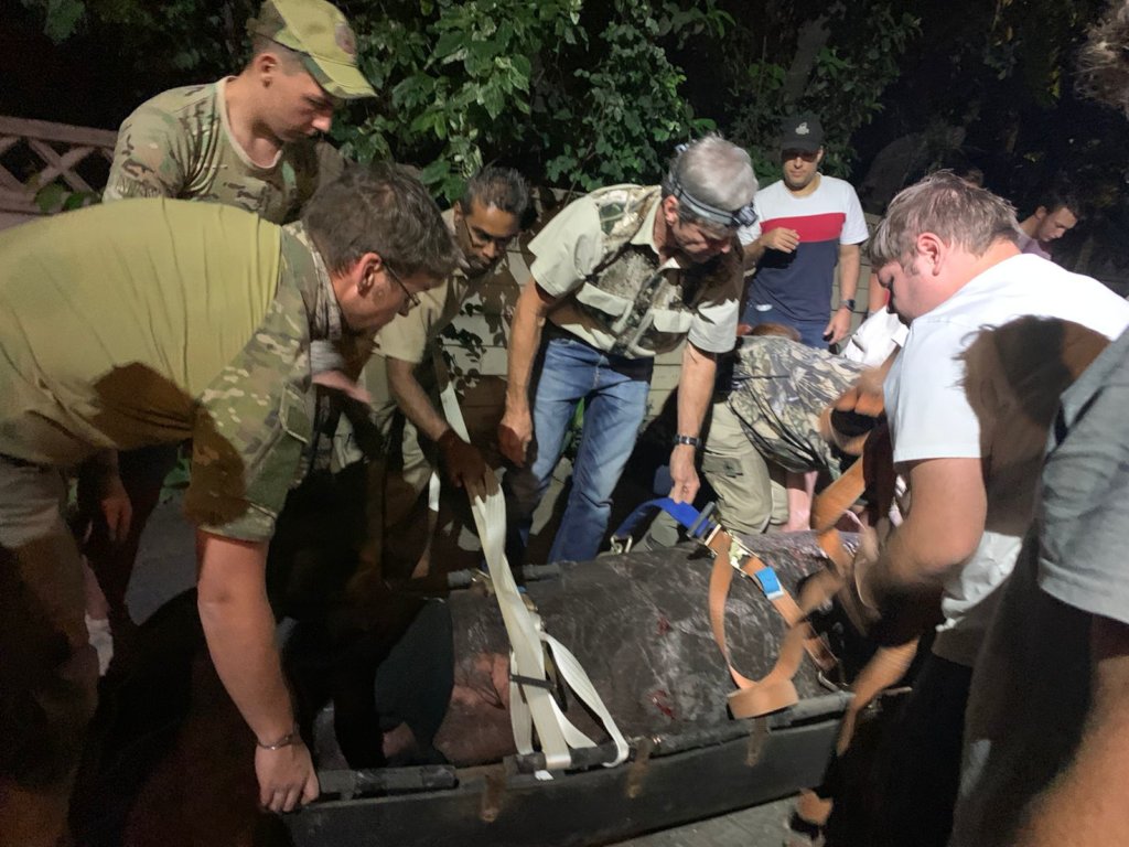 Dedicated wildlife rescue vehicle