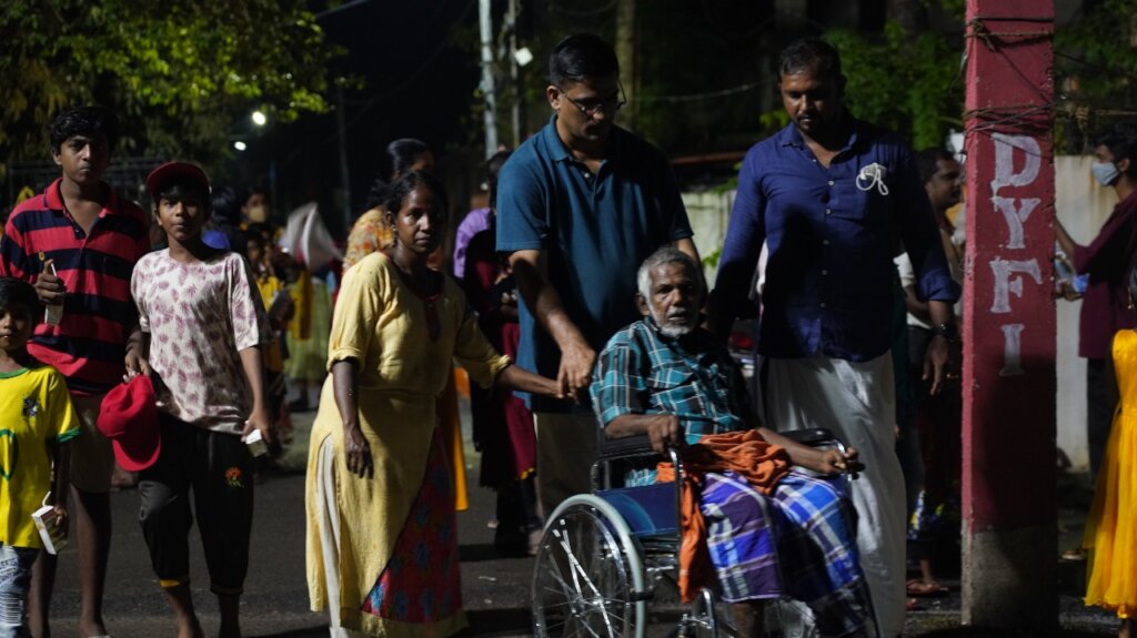 Wheelchair for Handicapped persons Living at Slums