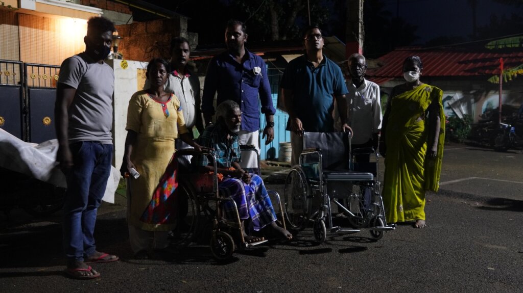 Wheelchair for Handicapped persons Living at Slums