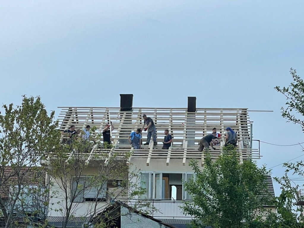 Repairing housing for Ukrainian refugees