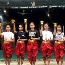 Khmer Dancing Class in Youth Empowerment Project