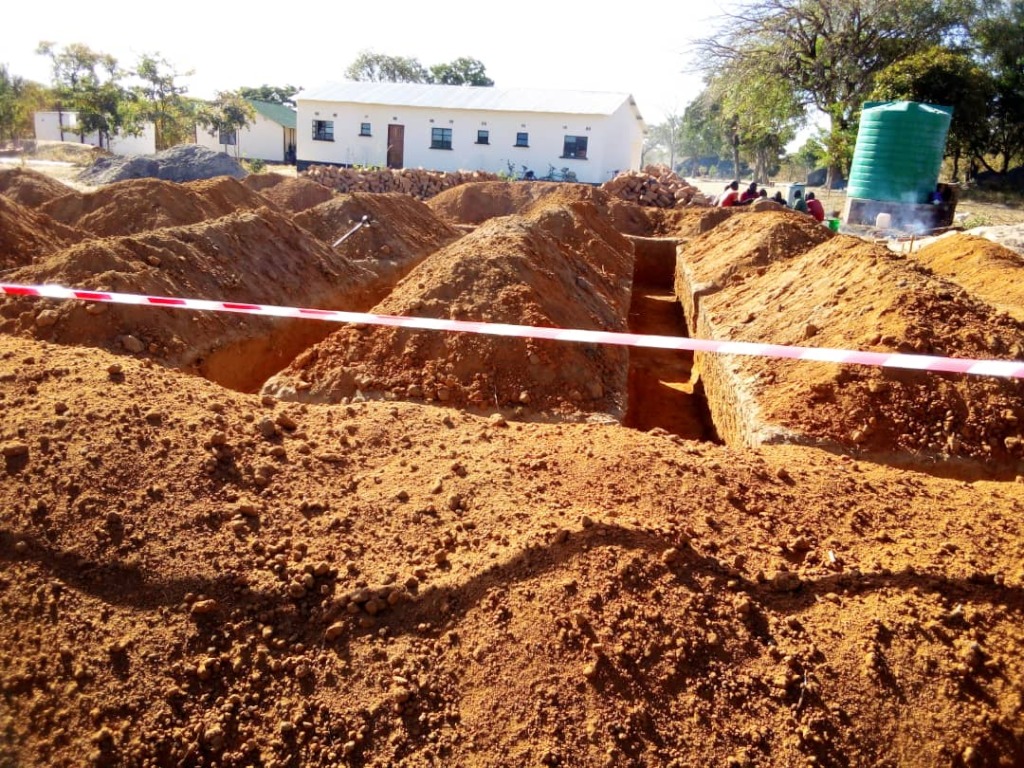 Construction at Kanyanga Health Post
