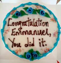 Cake for Manu