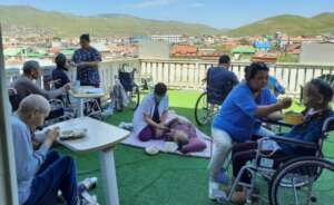 Nursing home in Ulaanbaatar, Mongolia