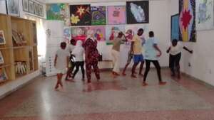 Dance rehearsal