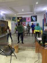 Rehearsal evening Lagos studio- Bata dance