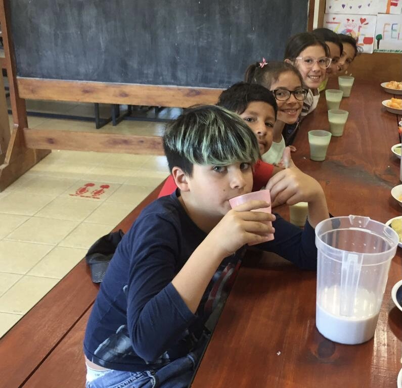 A Glass of Milk for Uruguayan Children