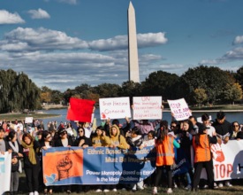 Hazara-American women led the rally