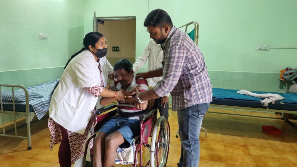 Free Physiotherapy to 100 people with disabilities