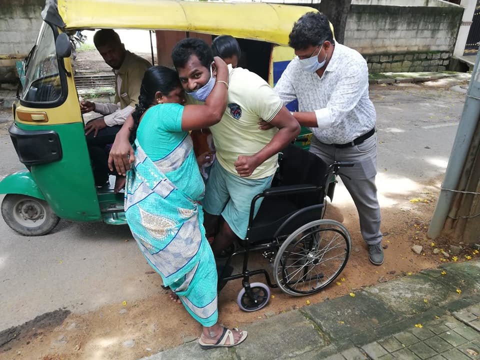 Free Physiotherapy to 100 people with disabilities