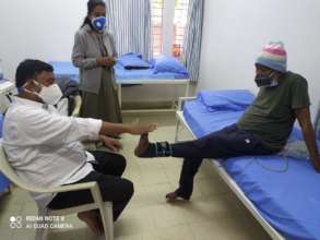 Free Physiotherapy to 100 people with disabilities