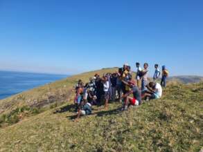 Boys Programme trip to Hluleka - Group Hike