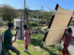 Hlomla shooting our promo video