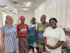 Philippa from DfG BC Canada visiting Chintsa East