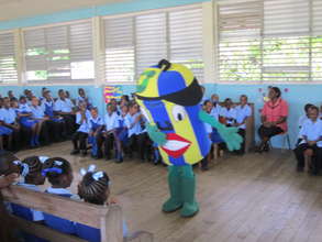 Characters engage students