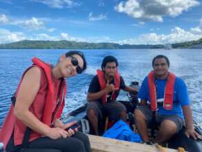 View from a Peace Winds staff meeting in Palau