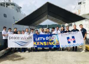 Peace Winds Palau team