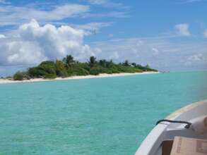 Helen Reef, where supplies were delivered