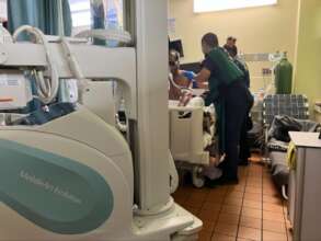 Patient receives care at Belau National Hospital