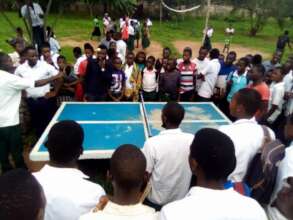 Table tennis training