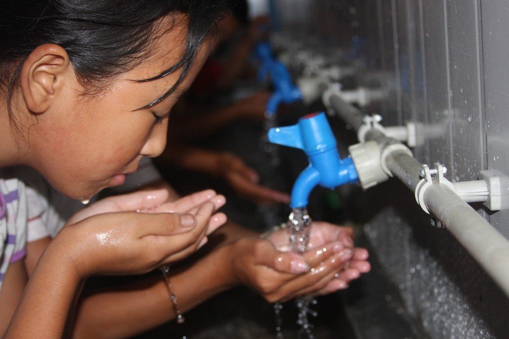 China Earthquake clean water relief project