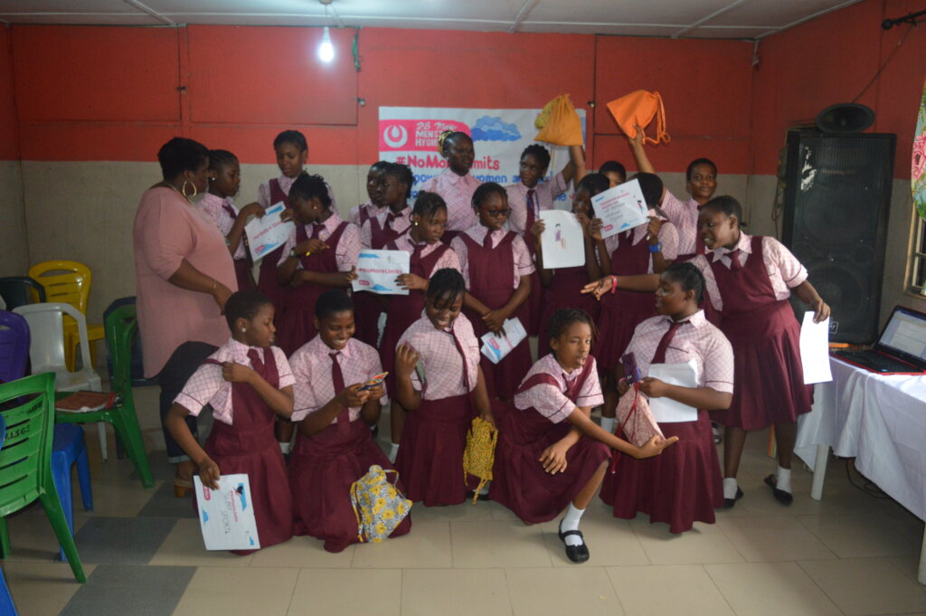 Menstrual hygiene day with the girls