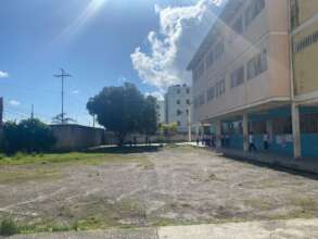 School site ready for transformation! Chamos, 2023