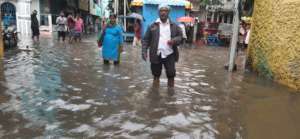 Flooded streets of Chennai