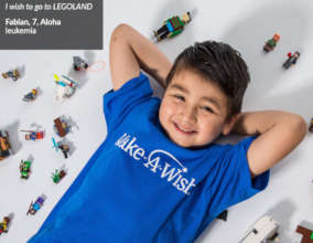 Fabian with LEGO blocks
