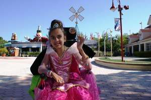 Tatum dressed up as one of her favorite princesses