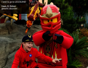 Liam and a LEGO Ninja