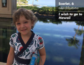 Scarlett in Hawaii